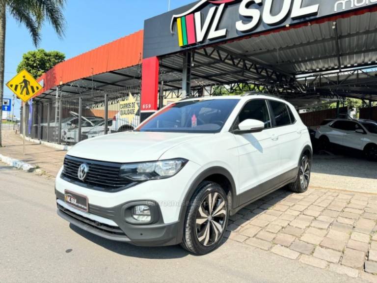 VOLKSWAGEN - T-CROSS - 2020/2021 - Branca - R$ 101.900,00