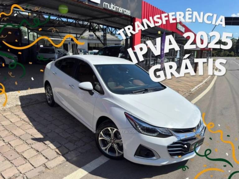 CHEVROLET - CRUZE - 2019/2020 - Branca - R$ 111.900,00